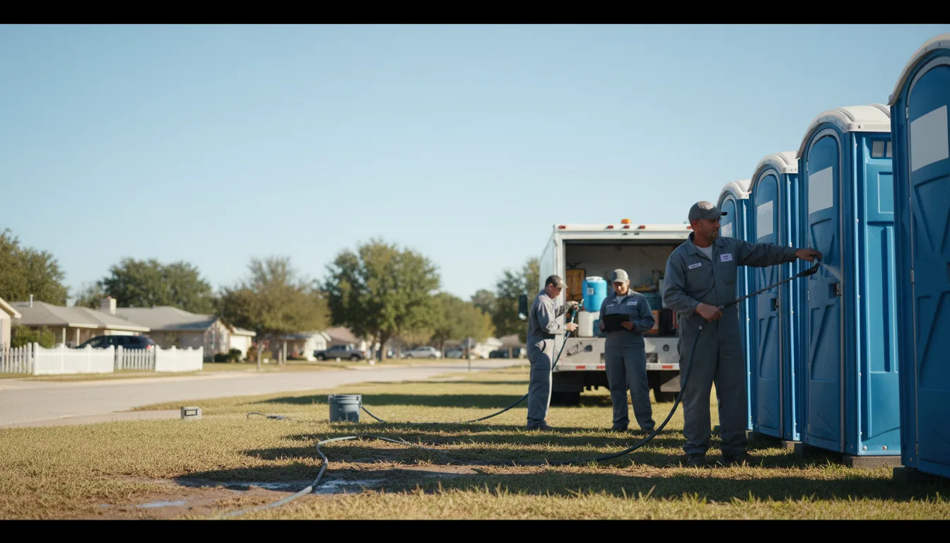 Long-Term Portable Toilet Rental in Wapella, IL near me